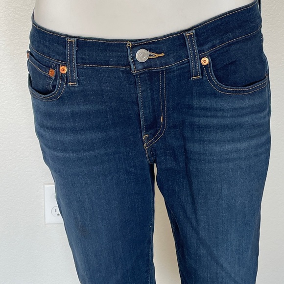 Levi’s Boyfriend Jeans Denim Cobalt Layer Size 27 - Picture 7 of 14